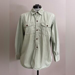 Madewell Chore Shirt Mint Green